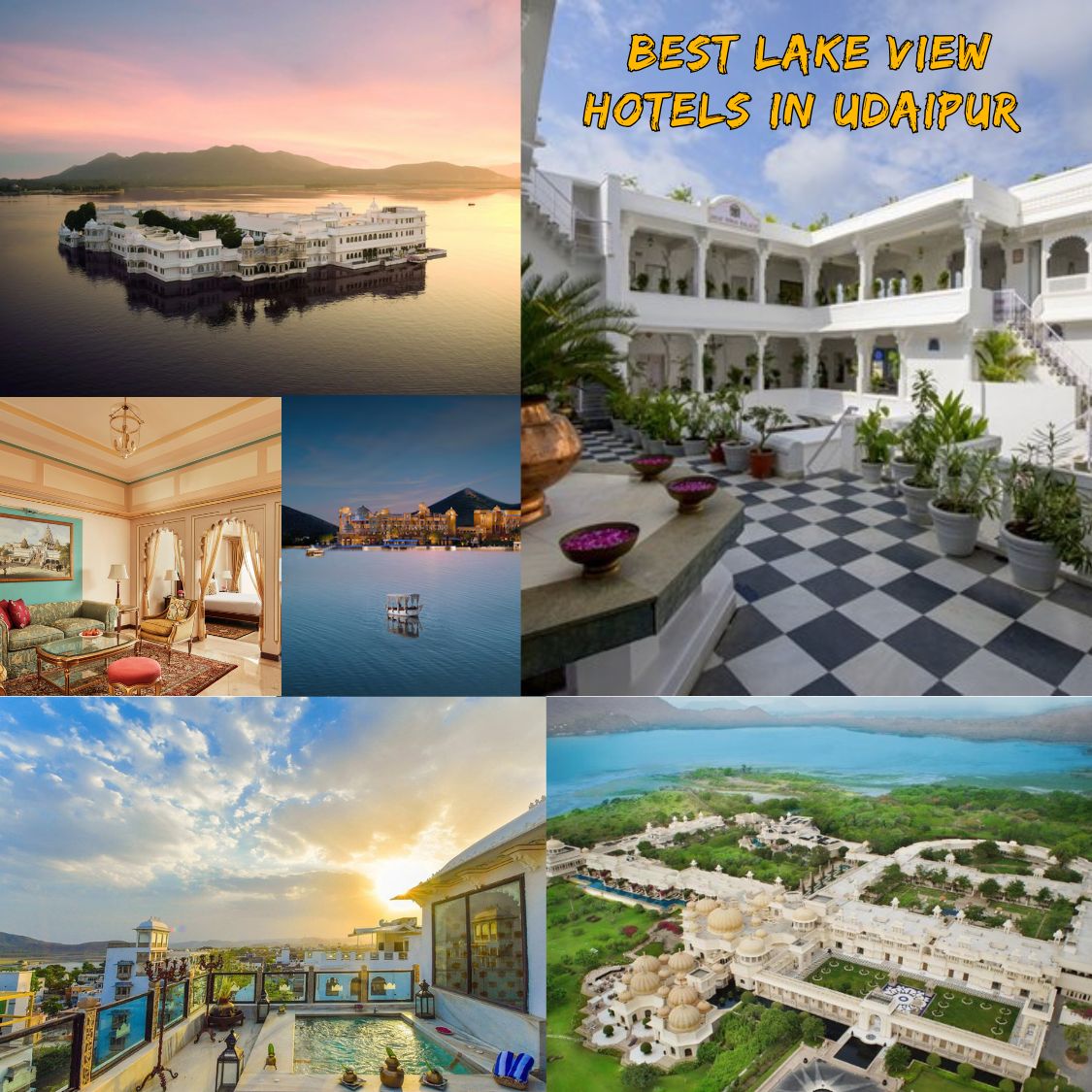 Best Lake View Hotels in Udaipur with Stunning Views