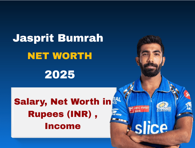 Jasprit Bumrah Net Worth 2025