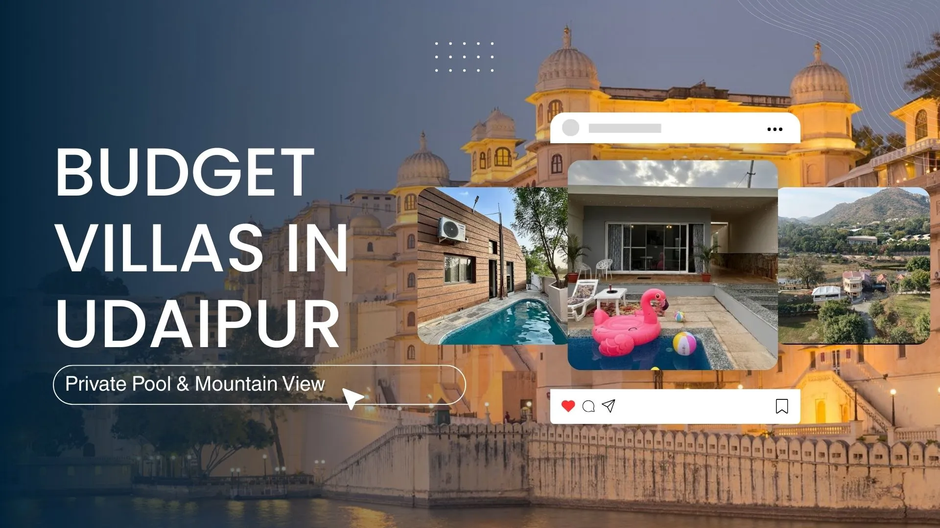 Budget Villas in Udaipur with Private Pool