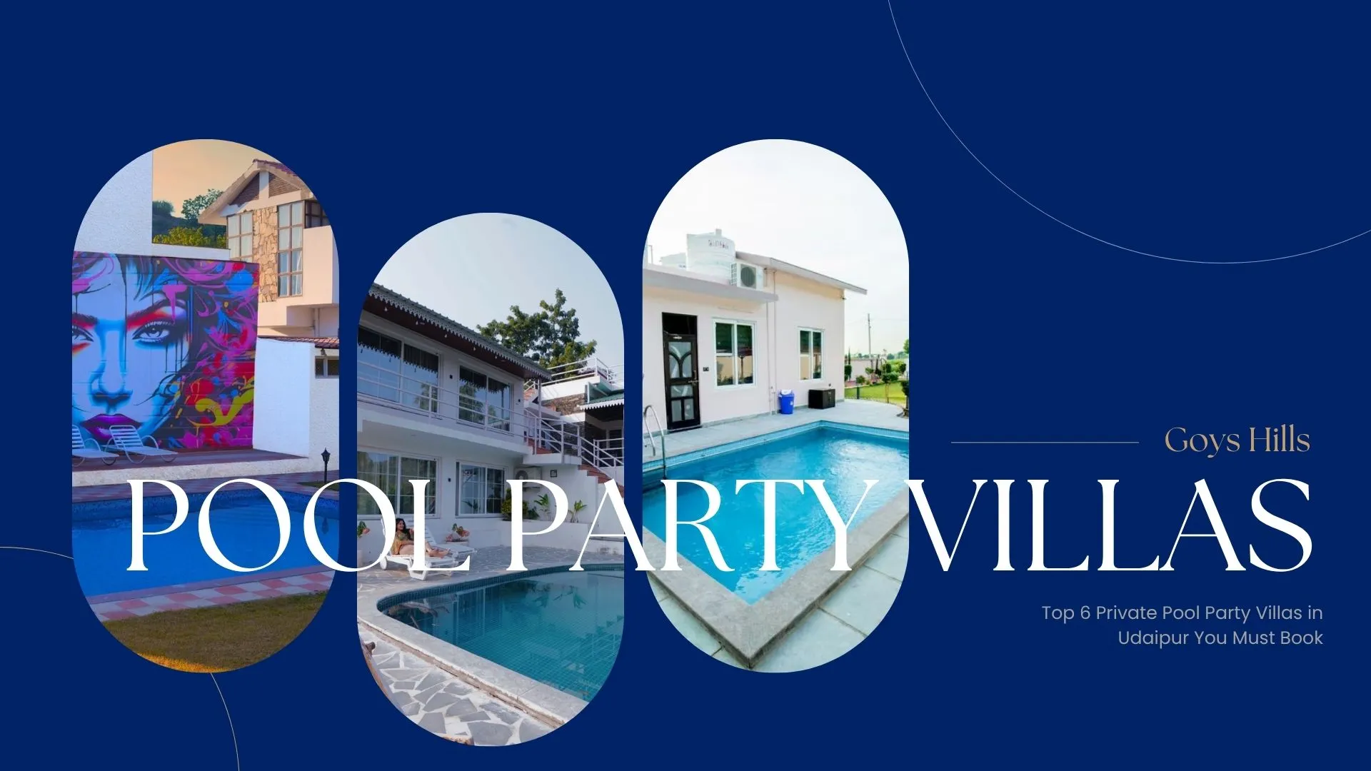 Private Pool Party Villa in Udaipur