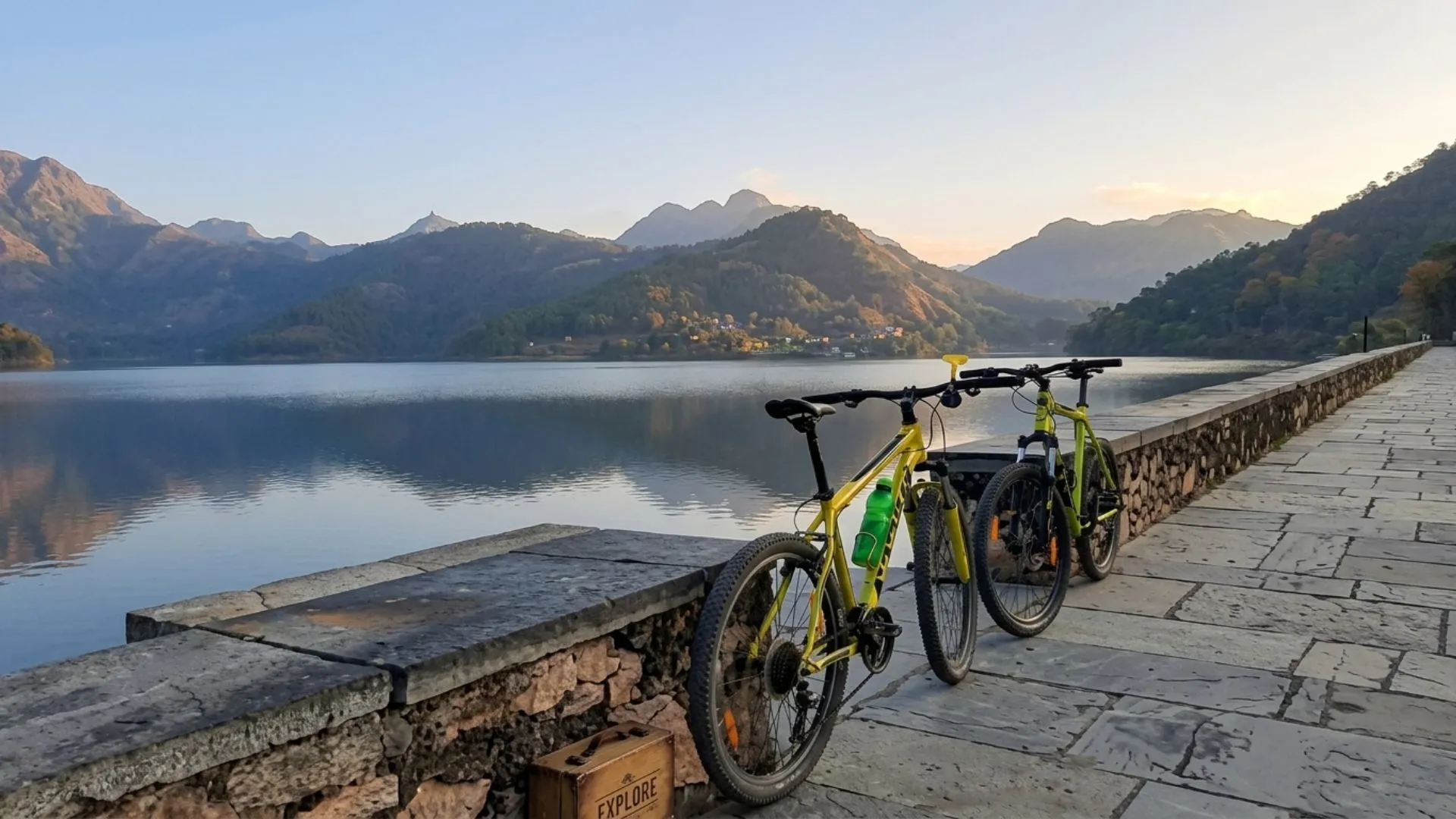 Fateh Sagar to Badi lake cycling