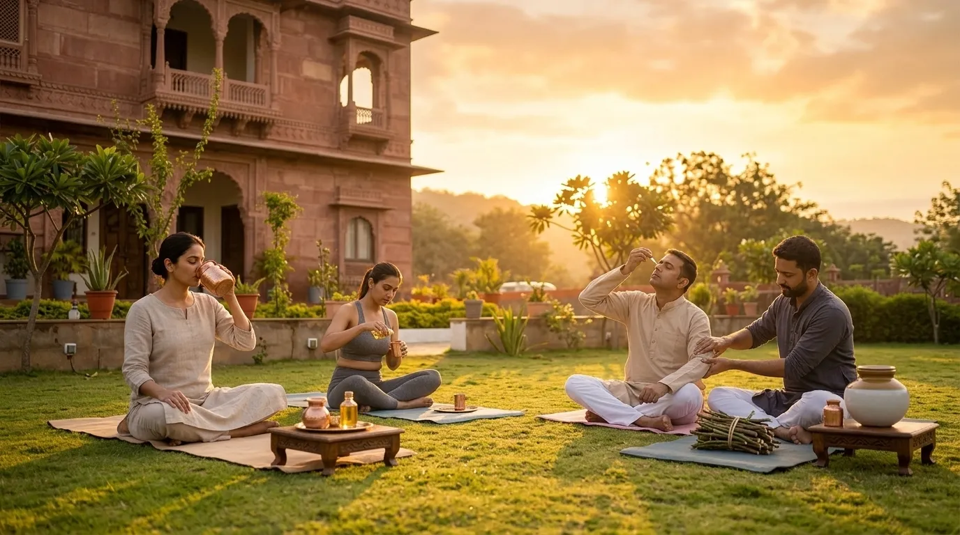 Ayurvedic morning rituals