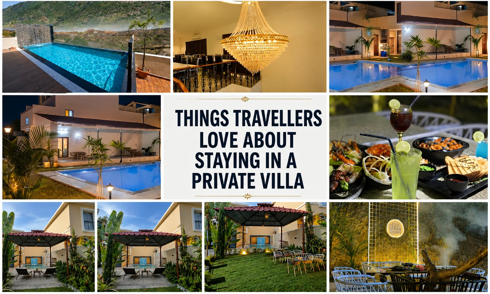 stay in private villa