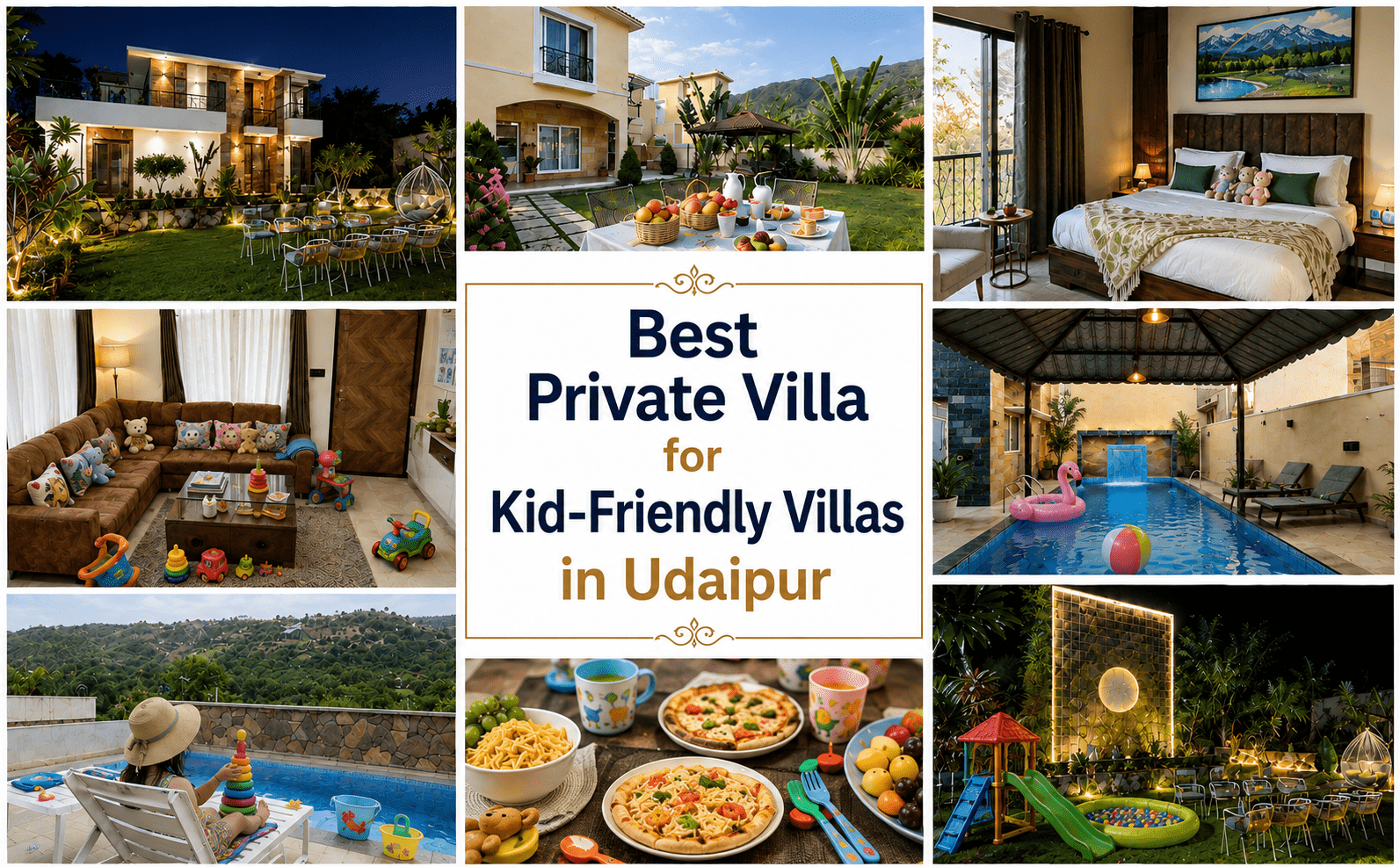kid-friendly villas in Udaipur