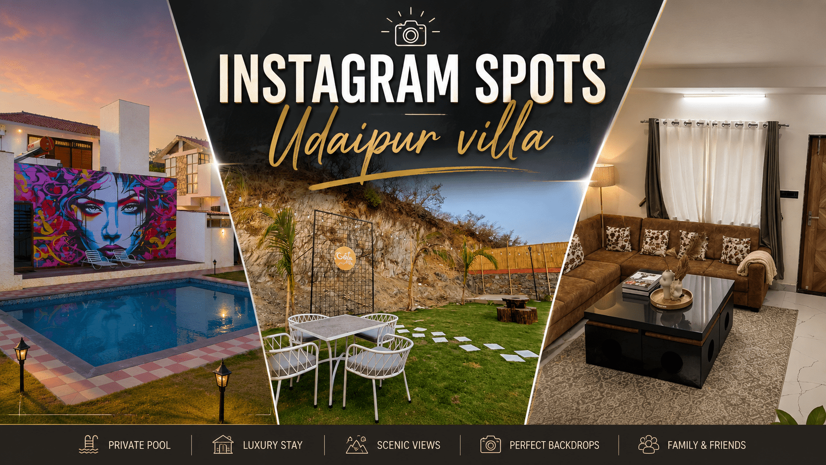 Instagram spots Udaipur villa