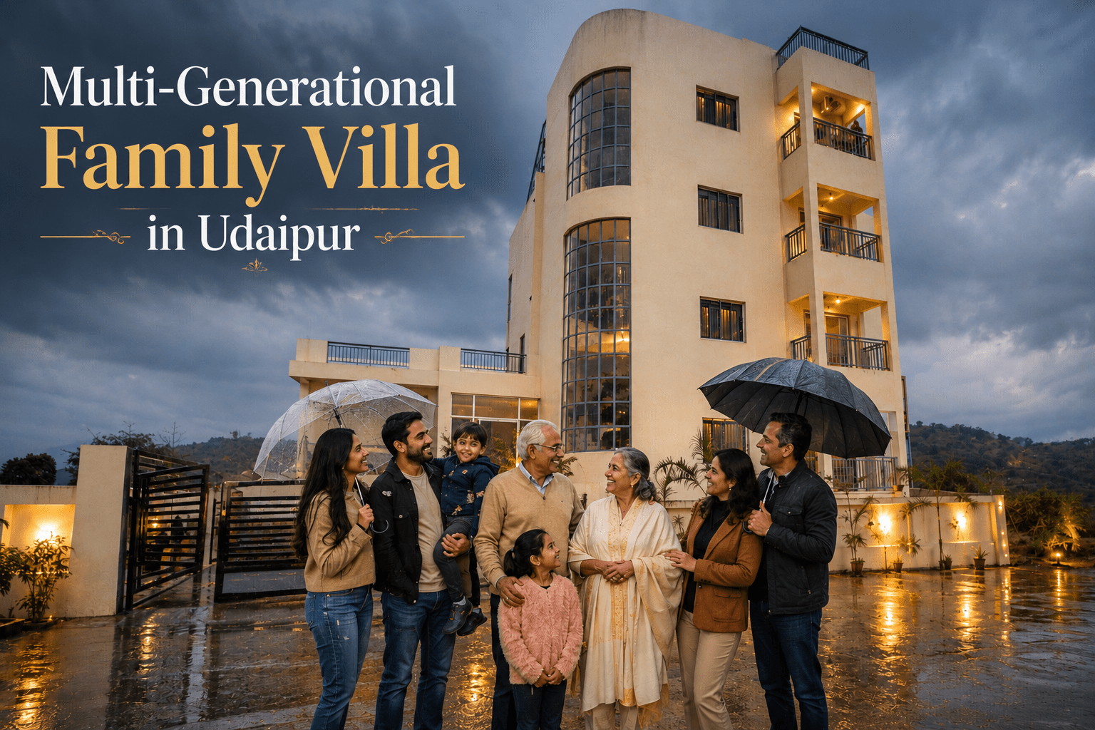 Multi-Generational Family Villa