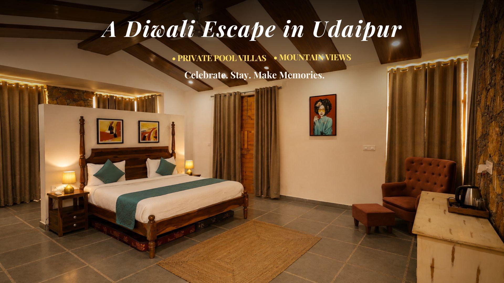 diwali in udaipur villa